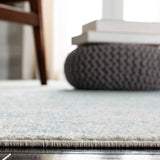 SAFAVIEH Evoke Collection Area Rug - 9' x 12', Ivory & Taupe, Oriental Distressed Design, Non-Shedding & Easy Care, Ideal for High Traffic Areas in Living Room, Bedroom (EVK256E)