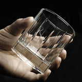 LUXU Whiskey Glasses-Premium 11 OZ Scotch Glass Set of 6 /Old Fashioned Whiskey Glasses/Style Glassware for Bourbon/Rum glass,Clear