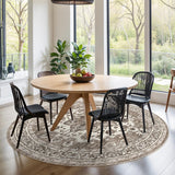 TOPRUUG Washable Oriental Area Rug - 12x15 Rugs for Living Room Soft Carpet for Bedroom Waterproof Floral Distressed Indoor Stain Resistant Non-Shedding Floor Carpets (Green, 12x15)