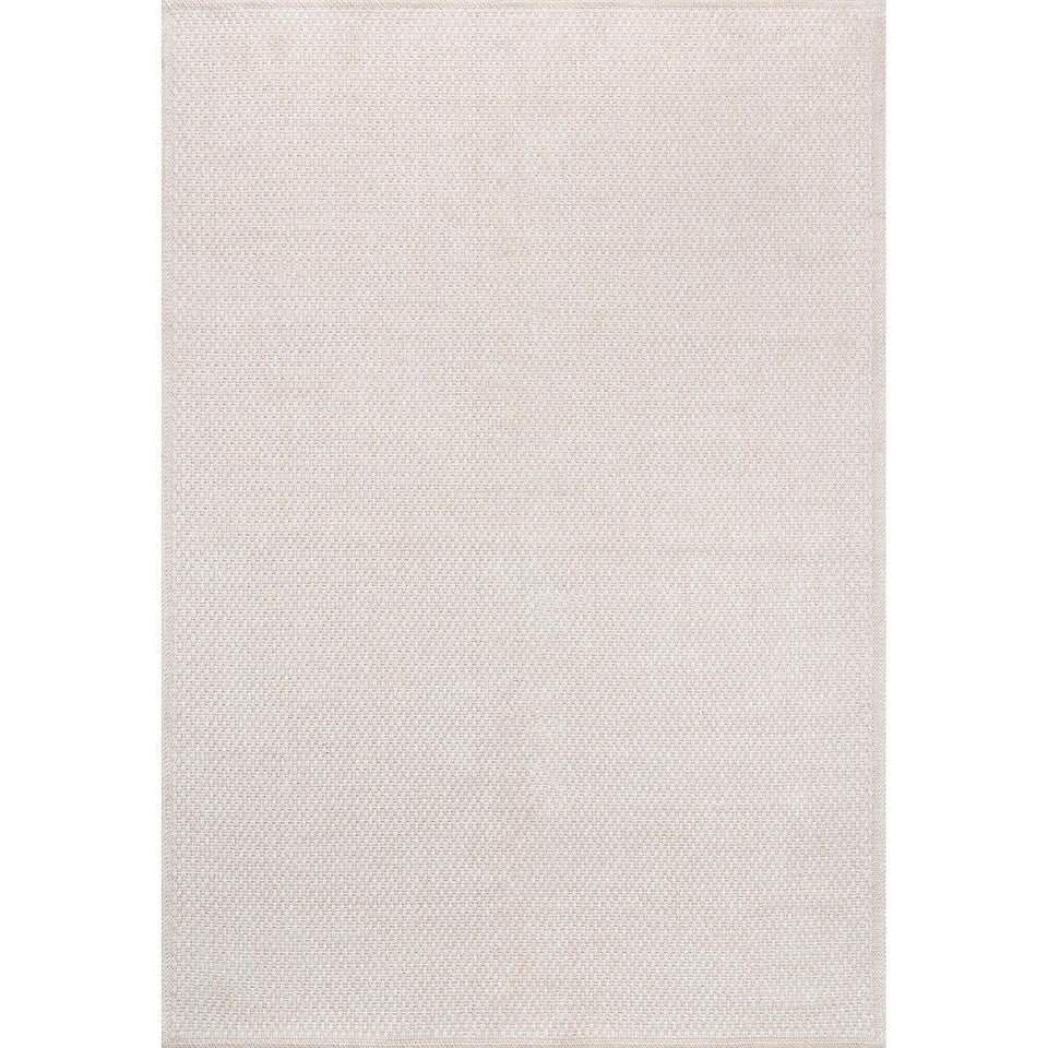 CAMILSON Easy Jute Rug 10x14, Indoor Outdoor Natural Color Fiber Area Rugs for Living Room Patio and Kitchen Rug Herringbone Woven Design Easy-Cleaning Washable Outside Carpet Alfombras 10 x 14