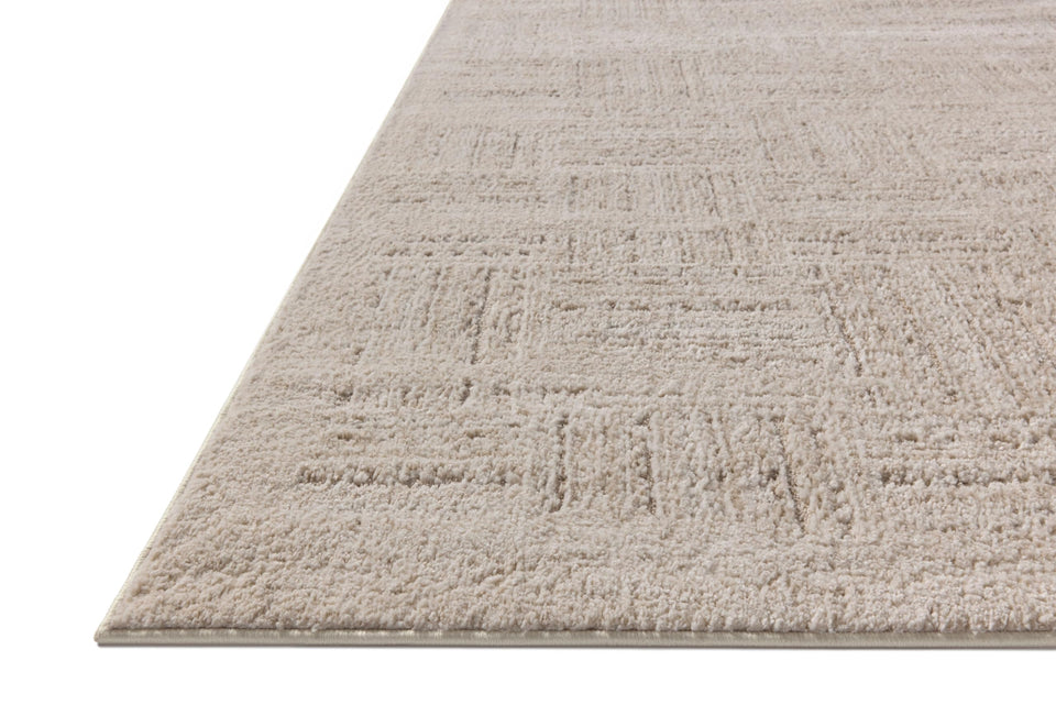 Loloi Amber Lewis Monty Collection MOT-01 Ivory/Taupe 9'-2" x 13', .50" Pile Height, Area Rug
