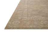 Loloi Chris Loves Julia Louisa Collection LOI-03 Taupe/Ivory 7'-10" x 10', .38" Pile Height, Area Rug