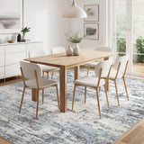 Area Rugs for Living Room: 12x15 Abstract Washable Rug Modern Neutral Large Soft Stain Resistant Non-Slip Backing Machine Table for Bedroom Dining Room Indoor Home Office Carpet - Gold Brown