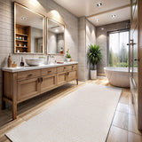 CAMILSON Easy Jute Rug 10x14, Indoor Outdoor Natural Color Fiber Area Rugs for Living Room Patio and Kitchen Rug Herringbone Woven Design Easy-Cleaning Washable Outside Carpet Alfombras 10 x 14