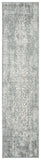 SAFAVIEH Evoke Collection Area Rug - 9' x 12', Ivory & Taupe, Oriental Distressed Design, Non-Shedding & Easy Care, Ideal for High Traffic Areas in Living Room, Bedroom (EVK256E)