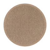 CAMILSON Easy Jute Rug 10x14, Indoor Outdoor Natural Color Fiber Area Rugs for Living Room Patio and Kitchen Rug, Sisal Boho Woven Design, Easy-Cleaning, Washable Outside Carpet Alfombras (10 x 14)