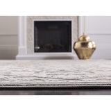 SAFAVIEH Area Rug 9x12 - Reflection Collection - Large - Cream & Ivory, Non-Shedding & Easy Cleaning, Ideal for Living Room, Bedroom, Dining Space (RFT665D)