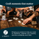 Libbey Ascent Tumbler and Rocks Drinking Glasses Set of 16, Glass Drinking Glasses with Curvature, Versatile Glassware Set for Parties and More