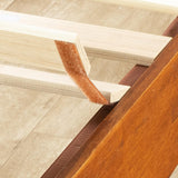 Mellow Naturalista Classic 12-Inch Solid Wood Platform Bed | Wooden Slats, No Box Spring Needed, Easy Assembly | Full, Espresso