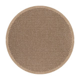 CAMILSON Easy Jute Rug 10x14, Indoor Outdoor Natural Color Fiber Area Rugs for Living Room Patio and Kitchen Rug Herringbone Woven Design Easy-Cleaning Washable Outside Carpet Alfombras 10 x 14