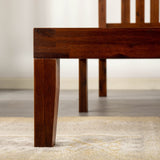 Mellow Naturalista Classic 12-Inch Solid Wood Platform Bed | Wooden Slats, No Box Spring Needed, Easy Assembly | Full, Espresso