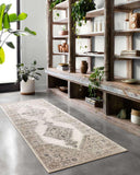 Loloi Teagan Collection TEA-03 Ivory/Sand 9'-9" x 13'-6" Area Rug, Large, Soft Neutral Rug, High-Traffic for Living Room, Bedroom, Home Office, Dining Area