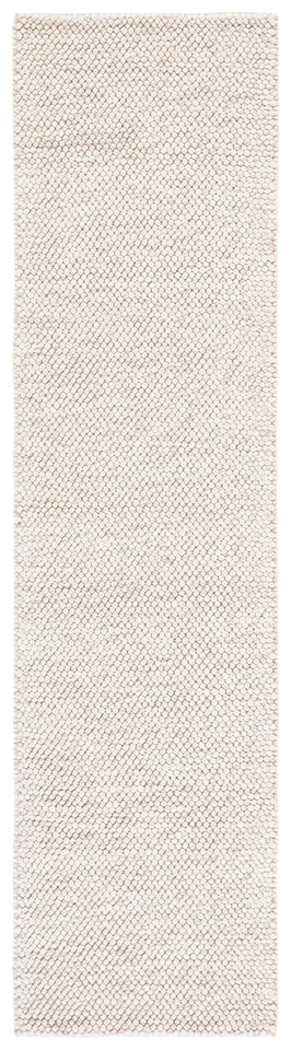 SAFAVIEH Area Rug 8x10 - Natura Collection - Large - Beige & Ivory, Handmade Wool Blend, Textured Design, Ideal for Living Room, Bedroom, Dining Space (NAT425B)