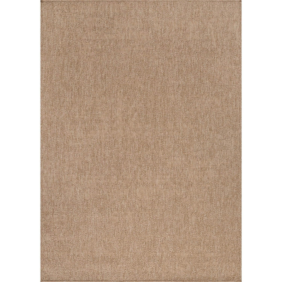 CAMILSON Easy Jute Rug 10x14, Indoor Outdoor Natural Color Fiber Area Rugs for Living Room Patio and Kitchen Rug Herringbone Woven Design Easy-Cleaning Washable Outside Carpet Alfombras 10 x 14