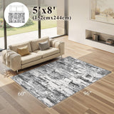 Area Rugs for Living Room: 12x15 Abstract Washable Rug Modern Neutral Large Soft Stain Resistant Non-Slip Backing Machine Table for Bedroom Dining Room Indoor Home Office Carpet - Gold Brown