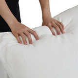 160.6" Cloud Couch Modular Sectional Sofa for Livingroom,Oversized Convertible Sofa with Storage Ottomans,6 Seat Wide Couches,Cushion Covers Removable (Khaki, 6 Seater)