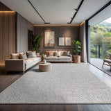 CAMILSON Easy Jute Rug 10x14, Indoor Outdoor Natural Color Fiber Area Rugs for Living Room Patio and Kitchen Rug Herringbone Woven Design Easy-Cleaning Washable Outside Carpet Alfombras 10 x 14