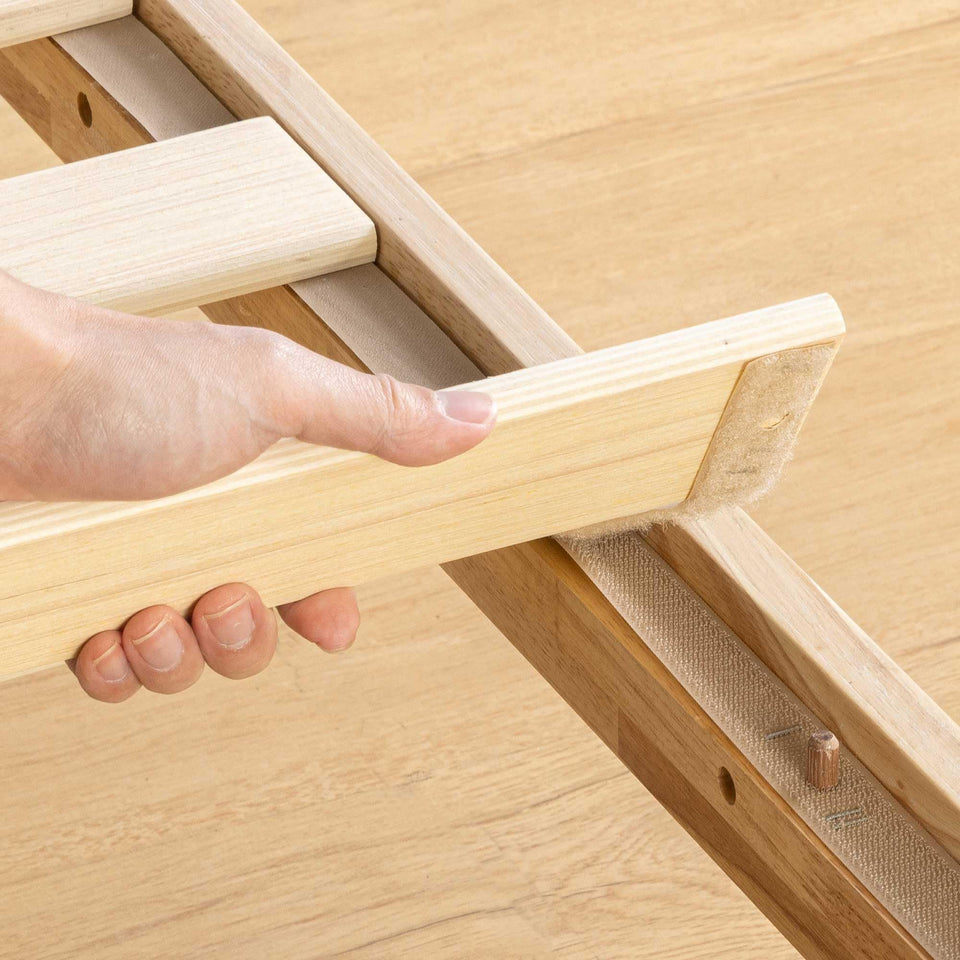 Mellow Naturalista Classic 12-Inch Solid Wood Platform Bed | Wooden Slats, No Box Spring Needed, Easy Assembly | Full, Espresso