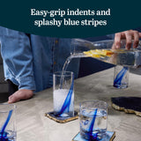 Libbey Ascent Tumbler and Rocks Drinking Glasses Set of 16, Glass Drinking Glasses with Curvature, Versatile Glassware Set for Parties and More