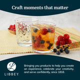 Libbey Ascent Tumbler and Rocks Drinking Glasses Set of 16, Glass Drinking Glasses with Curvature, Versatile Glassware Set for Parties and More