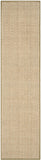 SAFAVIEH Area Rug 8x10 - Natural Fiber Collection - Large - Natural & Beige, Seagrass, Basketweave Pattern (NF114A)