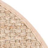 SAFAVIEH Area Rug 8x10 - Natural Fiber Collection - Large - Natural & Beige, Seagrass, Basketweave Pattern (NF114A)