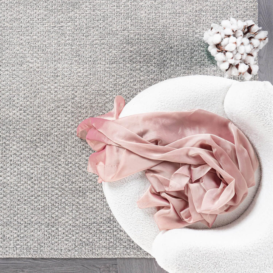 CAMILSON Easy Jute Rug 10x14, Indoor Outdoor Natural Color Fiber Area Rugs for Living Room Patio and Kitchen Rug, Sisal Boho Woven Design, Easy-Cleaning, Washable Outside Carpet Alfombras (10 x 14)