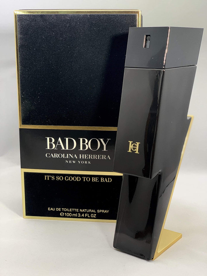 Carolina Herrera Bad Boy Eau De Toilette Spray 3.4 Oz (Men)