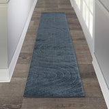 LUXE WEAVERS Modern Geometric Wave Cream 9x12 Area Rug