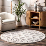 nuLOOM 8x11 Ansley Moroccan Tassel Area Rug, Light Grey, High-Low Textured Bohemian Design, Plush High Pile, Stain Resistant, For Bedroom, Living Room, Hallway, Entryway