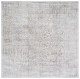 SAFAVIEH Evoke Collection Area Rug - 9' x 12', Ivory & Taupe, Oriental Distressed Design, Non-Shedding & Easy Care, Ideal for High Traffic Areas in Living Room, Bedroom (EVK256E)