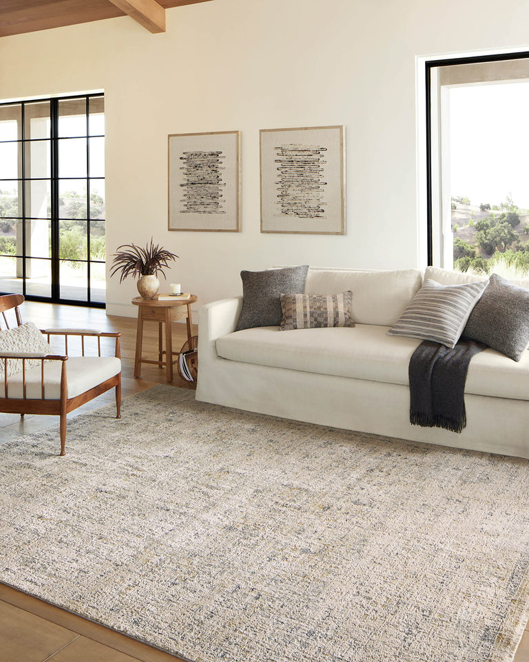Loloi Amber Lewis Alie Collection ALE-03 Taupe/Dove 7'-10'' x 10', .13'' Pile Height, Area Rug