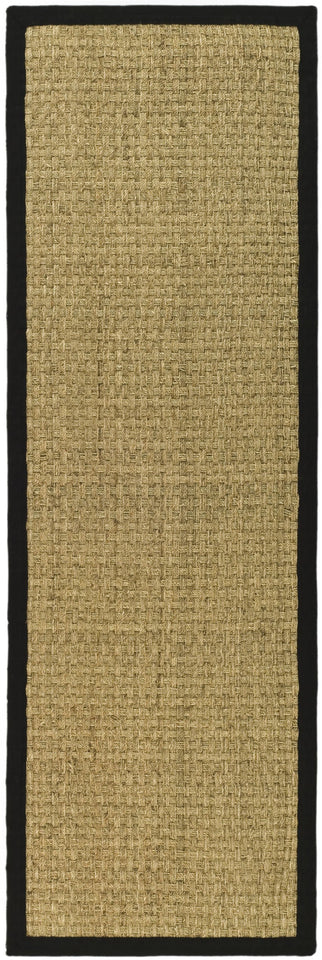 SAFAVIEH Area Rug 8x10 - Natural Fiber Collection - Large - Natural & Beige, Seagrass, Basketweave Pattern (NF114A)