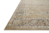 Loloi Magnolia Home by Joanna Gaines Millie Collection MIE-02 Sky/Gold 7'-10" x 10', .25" Pile Height, Area Rug