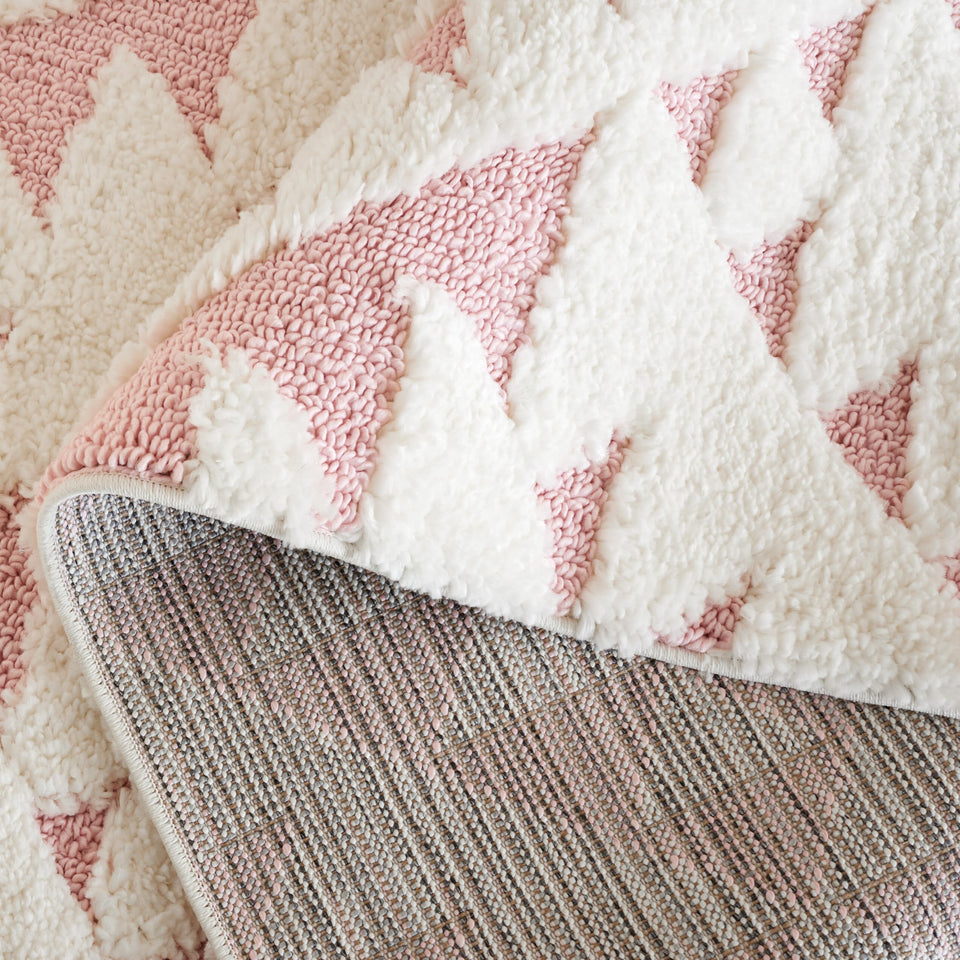 SAFAVIEH Area Rug 8x10 - Moroccan Tassel Shag Collection - Large - Ivory & Brown, Boho Design, Non-Shedding & Easy Cleaning, Plush Pile, Ideal for Living Room, Bedroom, Dining Space (MTS688A)