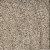 LUXE WEAVERS Modern Geometric Wave Cream 9x12 Area Rug