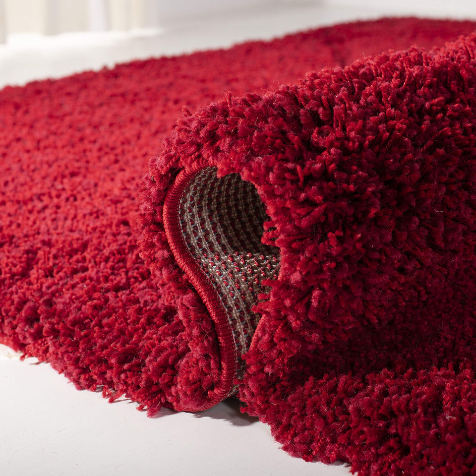 SAFAVIEH Area Rug 8x10 - California Shag Collection - Large - Beige, Non-Shedding & Easy Cleaning, Ultra Plush Thick Pile, Ideal for Living Room, Bedroom, Dining Space (SG151-1313)