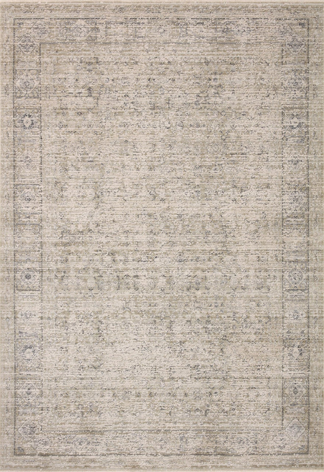 Loloi Amber Lewis Alie Collection ALE-03 Taupe/Dove 7'-10'' x 10', .13'' Pile Height, Area Rug