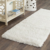 SAFAVIEH Area Rug 8x10 - California Shag Collection - Large - Beige, Non-Shedding & Easy Cleaning, Ultra Plush Thick Pile, Ideal for Living Room, Bedroom, Dining Space (SG151-1313)