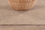 CAMILSON Easy Jute Rug 10x14, Indoor Outdoor Natural Color Fiber Area Rugs for Living Room Patio and Kitchen Rug Herringbone Woven Design Easy-Cleaning Washable Outside Carpet Alfombras 10 x 14