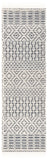 SAFAVIEH Area Rug 8x10 - Natura Collection - Large - Ivory, Handmade Wool, Moroccan Boho Fringe Design, Ideal for Living Room, Bedroom, Dining Space (NAT852B)