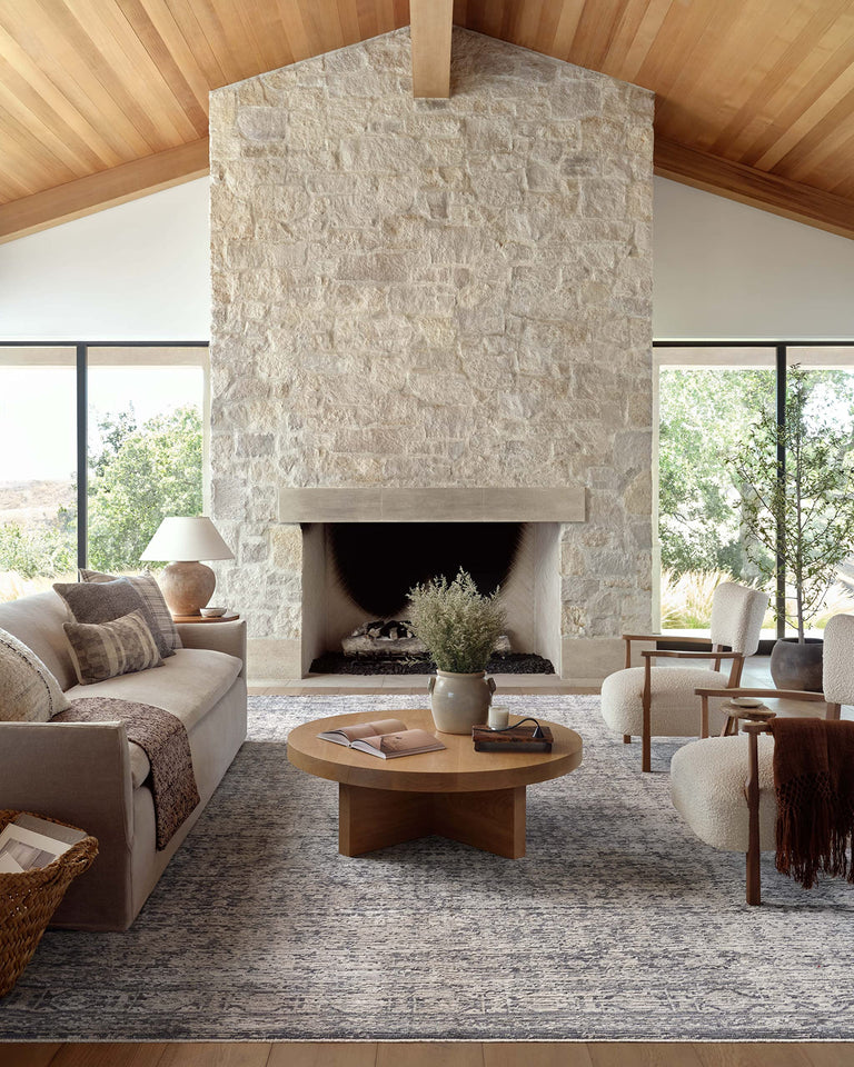 Loloi Amber Lewis Alie Collection ALE-03 Taupe/Dove 7'-10'' x 10', .13'' Pile Height, Area Rug