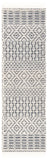 SAFAVIEH Area Rug 8x10 - Natura Collection - Large - Ivory, Handmade Wool, Moroccan Boho Fringe Design, Ideal for Living Room, Bedroom, Dining Space (NAT852B)