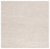SAFAVIEH Area Rug 8x10 - Natura Collection - Large - Beige & Ivory, Handmade Wool Blend, Textured Design, Ideal for Living Room, Bedroom, Dining Space (NAT425B)