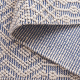 SAFAVIEH Area Rug 8x10 - Natura Collection - Large - Ivory, Handmade Wool, Moroccan Boho Fringe Design, Ideal for Living Room, Bedroom, Dining Space (NAT852B)