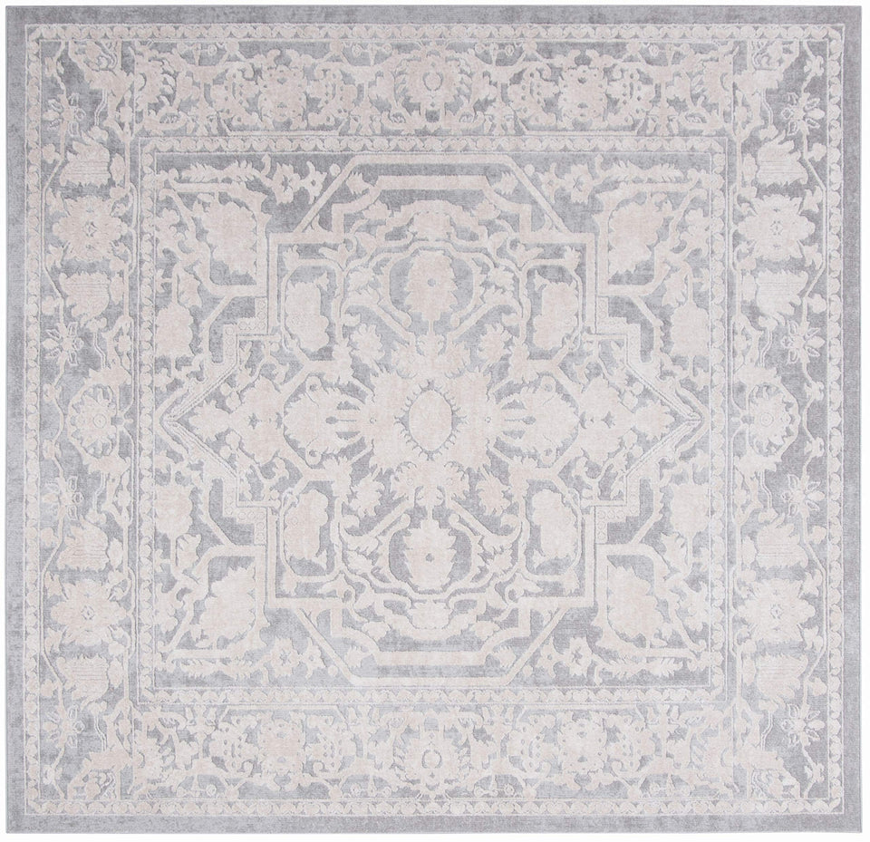 SAFAVIEH Area Rug 9x12 - Reflection Collection - Large - Cream & Ivory, Non-Shedding & Easy Cleaning, Ideal for Living Room, Bedroom, Dining Space (RFT665D)