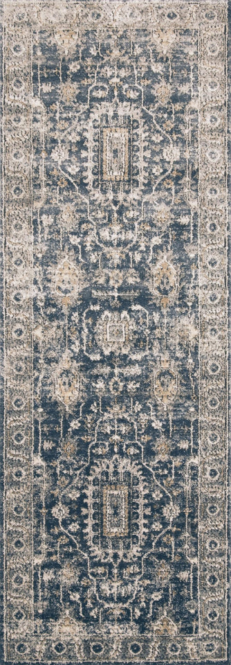 Loloi Teagan Collection TEA-03 Ivory/Sand 9'-9" x 13'-6" Area Rug, Large, Soft Neutral Rug, High-Traffic for Living Room, Bedroom, Home Office, Dining Area