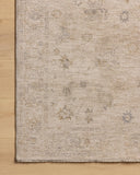 Loloi Chris Loves Julia Louisa Collection LOI-03 Taupe/Ivory 7'-10" x 10', .38" Pile Height, Area Rug