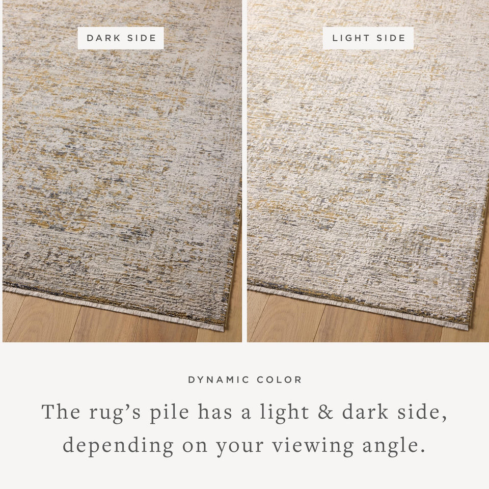 Loloi Amber Lewis Alie Collection ALE-03 Taupe/Dove 7'-10'' x 10', .13'' Pile Height, Area Rug