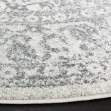 SAFAVIEH Evoke Collection Area Rug - 9' x 12', Ivory & Taupe, Oriental Distressed Design, Non-Shedding & Easy Care, Ideal for High Traffic Areas in Living Room, Bedroom (EVK256E)